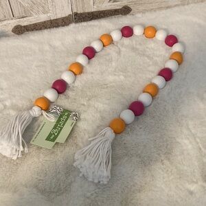 Hobby Lobby Colorful Beaded Garland with Tassels